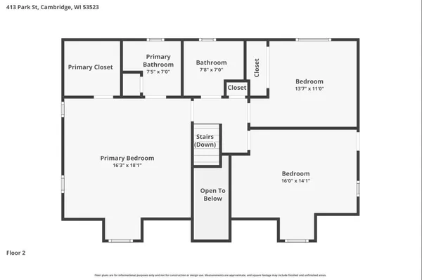 $838,700 | 413 Park Cambridge Wi 53523, Cambridge, WI 53523