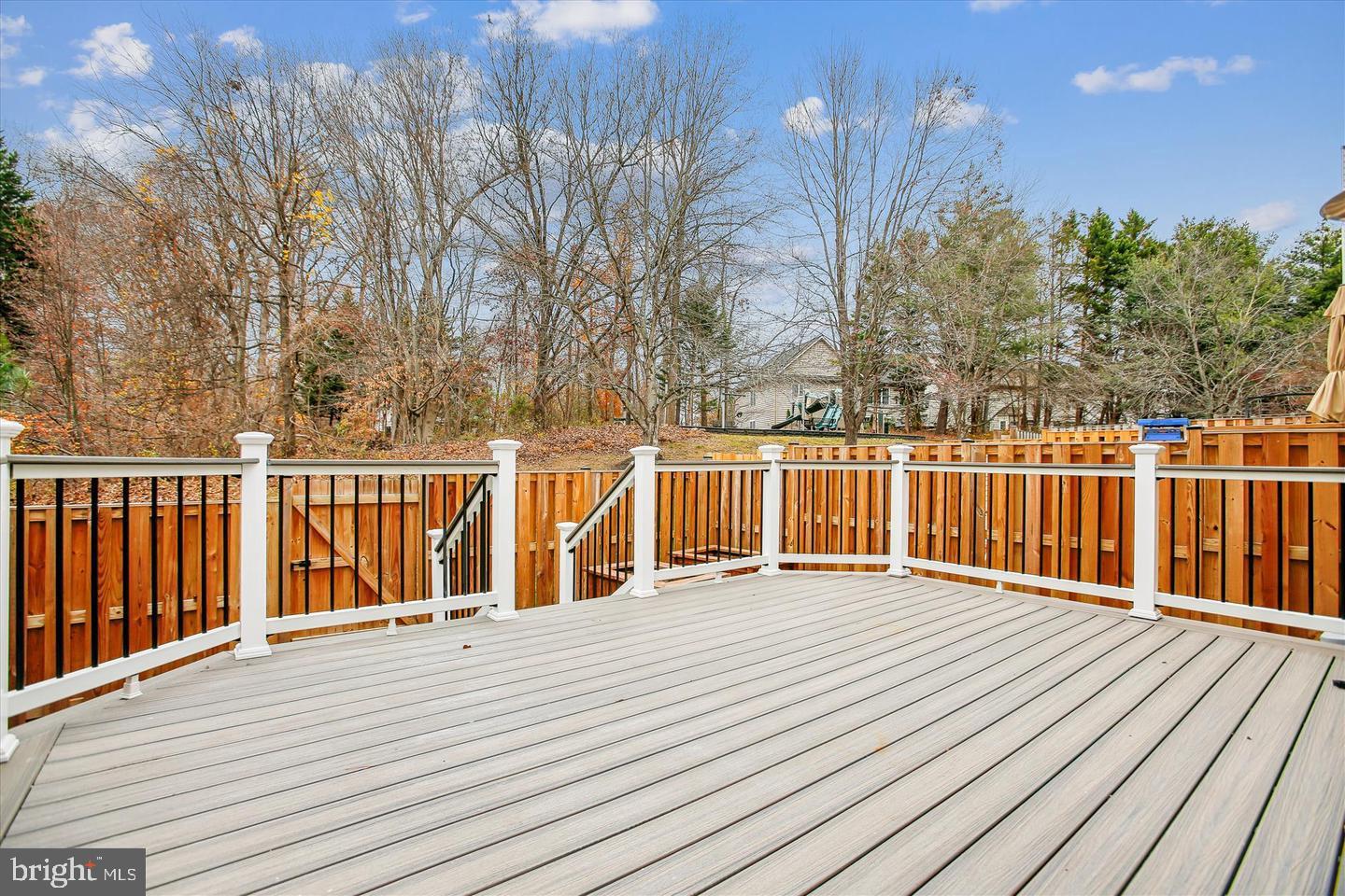 7728 Hickory Glen Way Springfield, VA 22153 - Photo 31 of 35 a view of a wooden deck