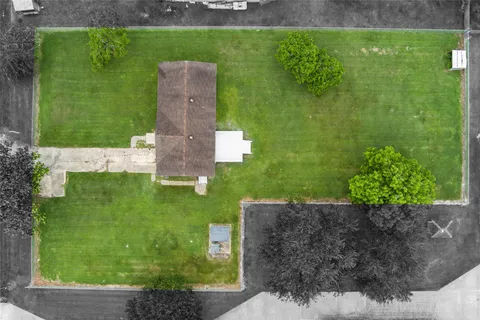 a view of a garden with a pathway