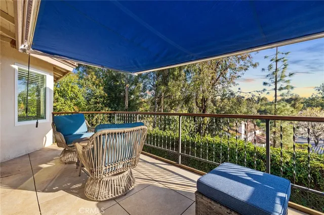 a house with trees in front of it