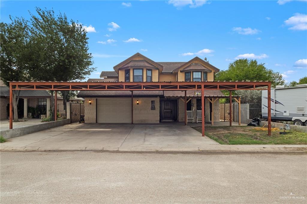 157 San Agustin Street Rio Grande City, TX 78582 - Photo 1 of 17 a view of house with outdoor space and sitting area