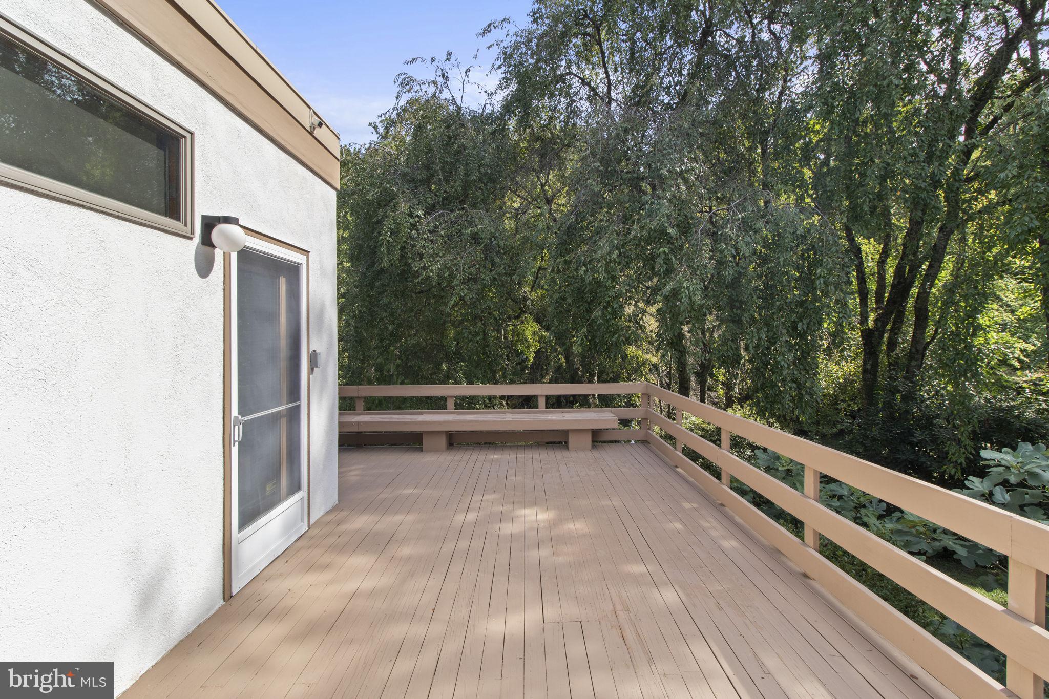 435 Crescent Road Wyncote, PA 19095 - Photo 25 of 63 Deck off the family room