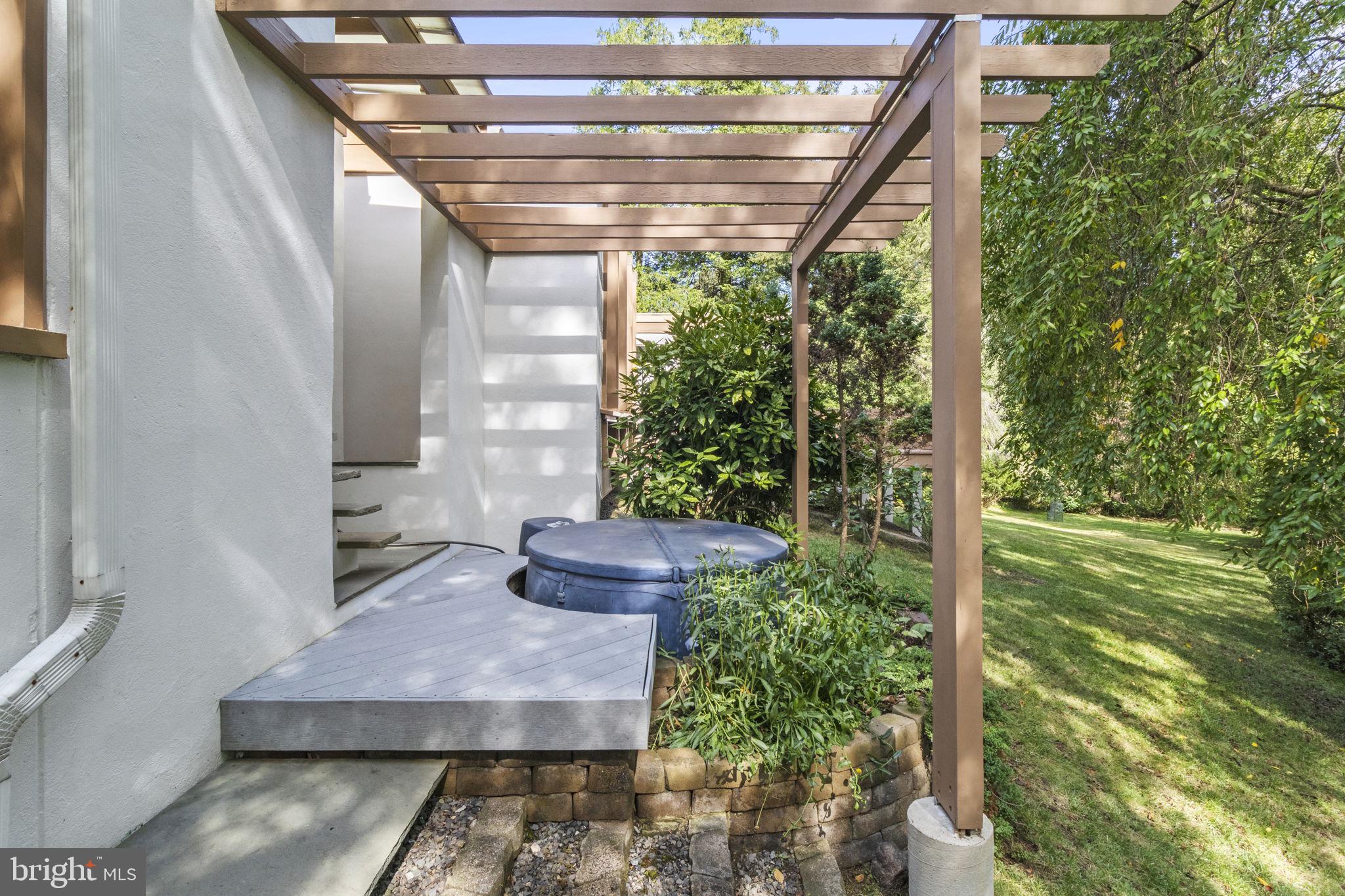 435 Crescent Road Wyncote, PA 19095 - Photo 32 of 63 Hot tub off primary suite