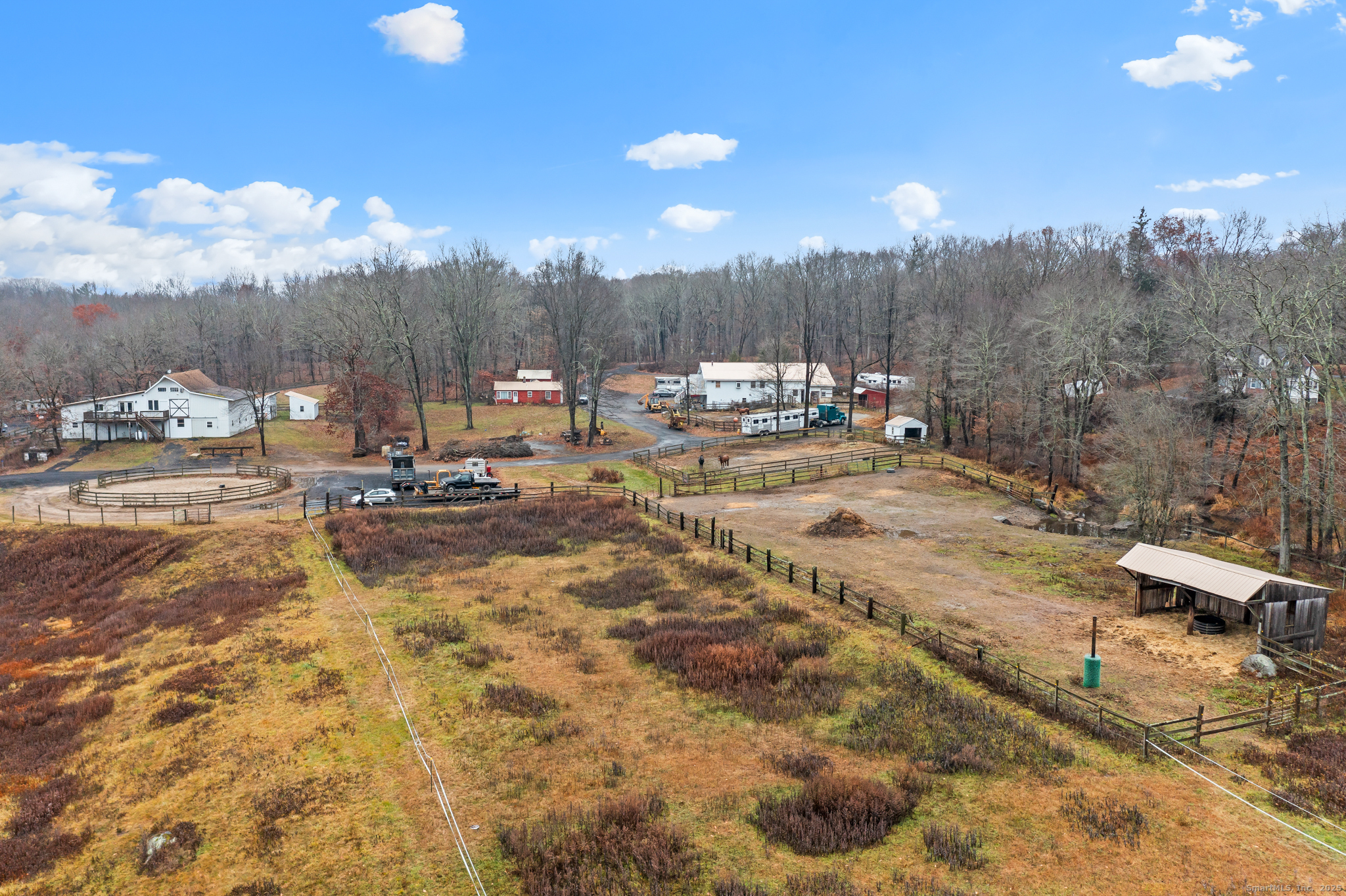 57-59 And Parcel C Pope Road Oxford, CT 06478 - Photo 6 of 36 Overlook of Fields