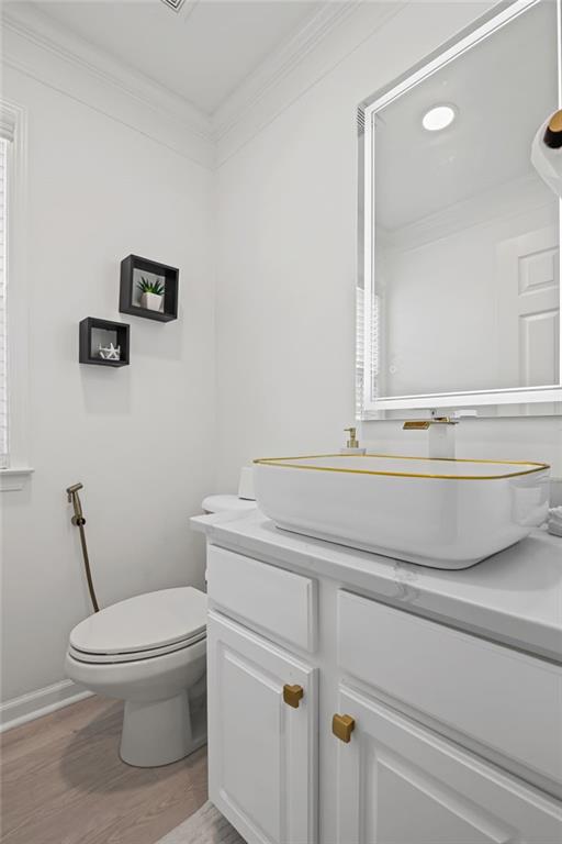 266 Balaban Circle Woodstock, GA 30188 - Photo 18 of 58 a bathroom with a toilet and a mirror