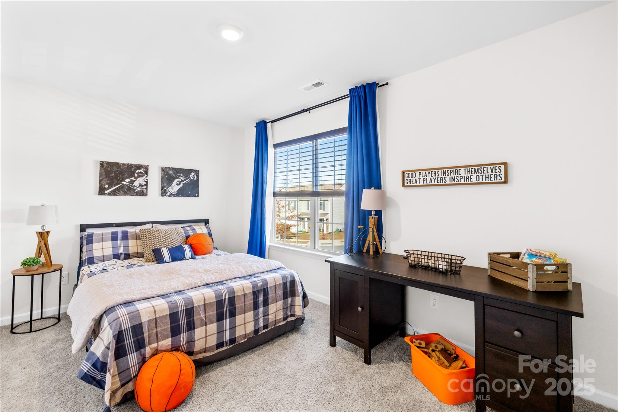 2721 Waybrook Drive Dallas, NC 28034 - Photo 14 of 33 a bedroom with bed and a window