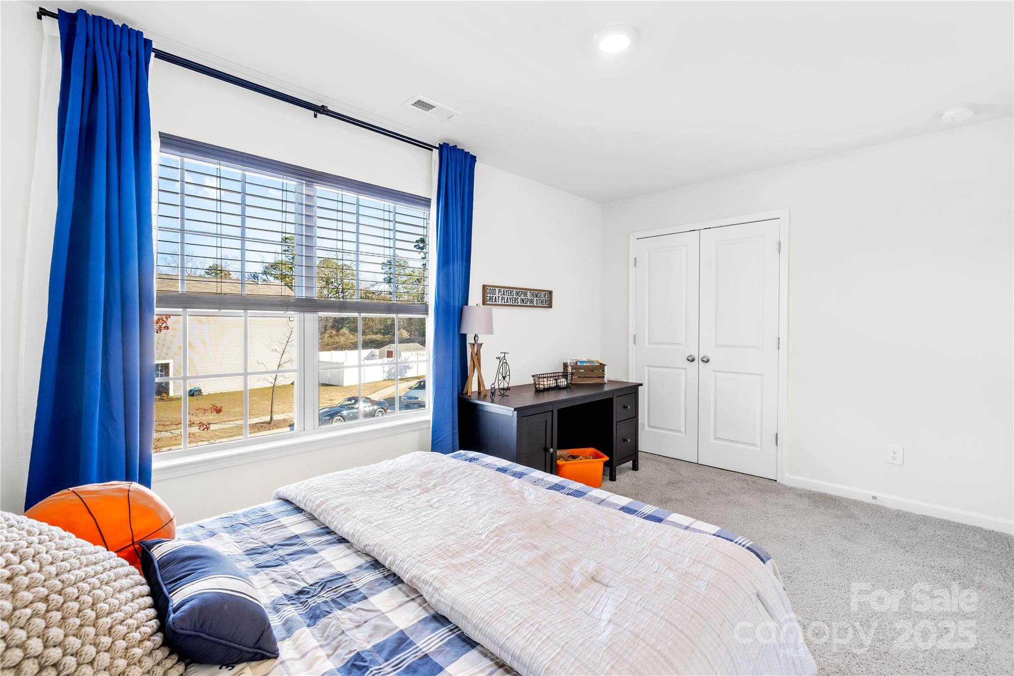2721 Waybrook Drive Dallas, NC 28034 - Photo 15 of 33 a bed sitting in a bedroom next to a window