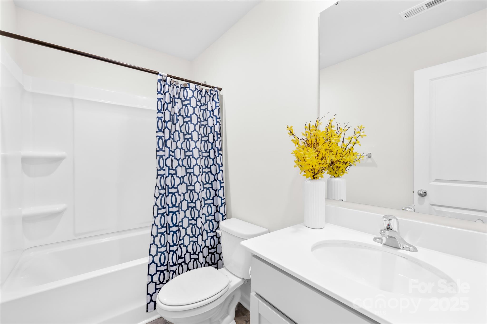 2721 Waybrook Drive Dallas, NC 28034 - Photo 16 of 33 a bathroom with a sink toilet and shower