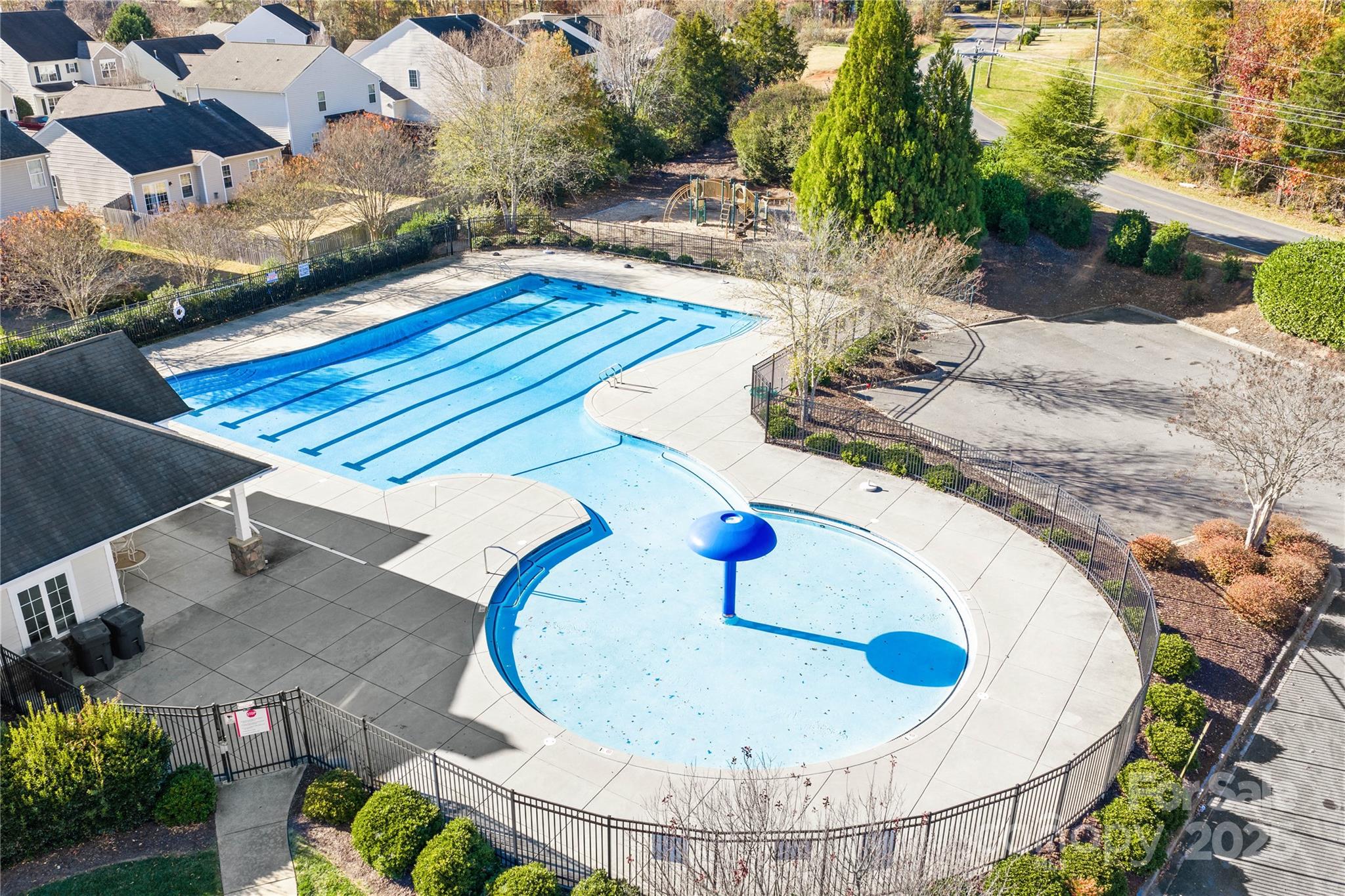 2721 Waybrook Drive Dallas, NC 28034 - Photo 29 of 33 a view of a swimming pool with a patio