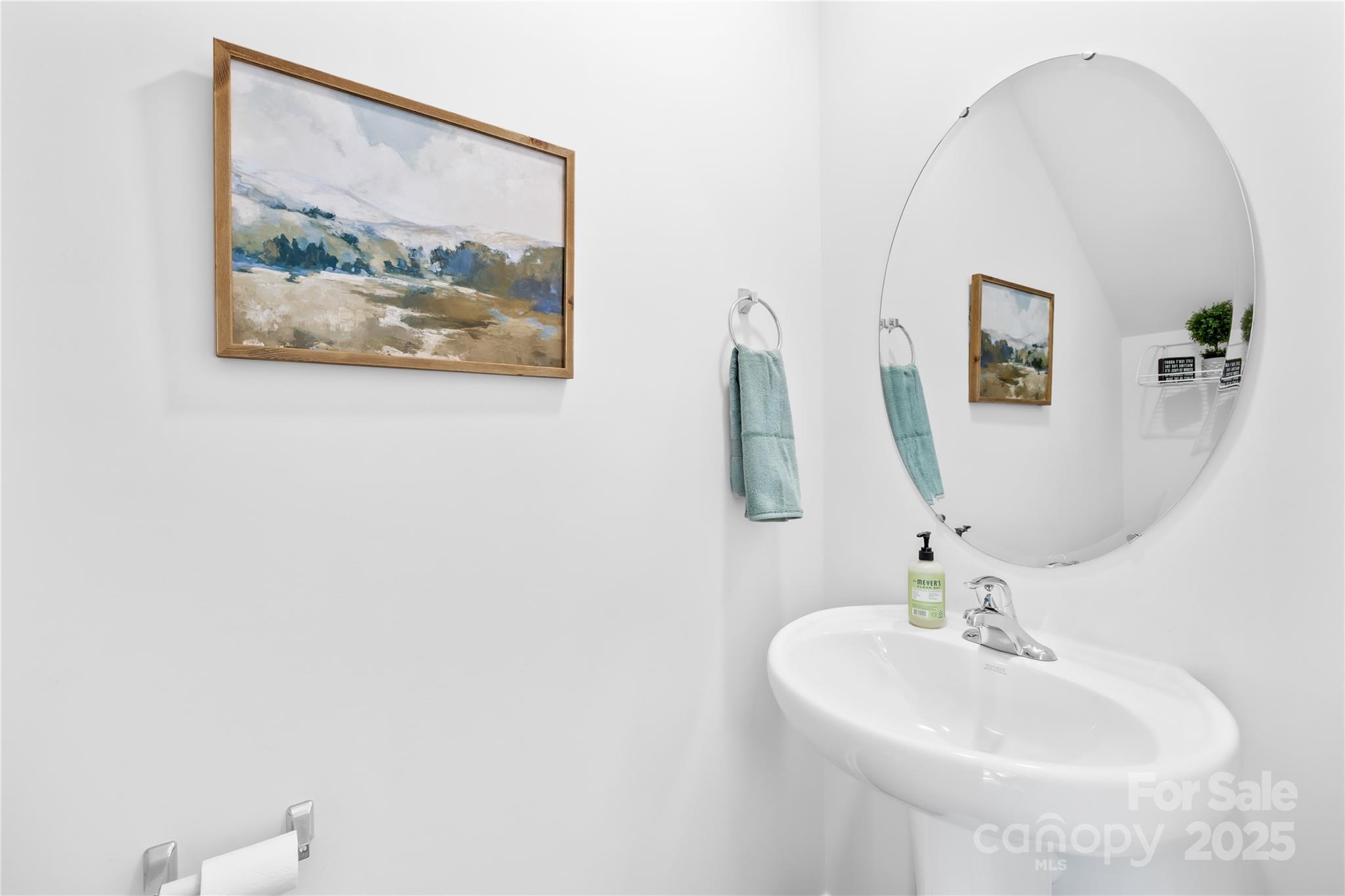 2721 Waybrook Drive Dallas, NC 28034 - Photo 6 of 33 a bathroom with a sink and a mirror