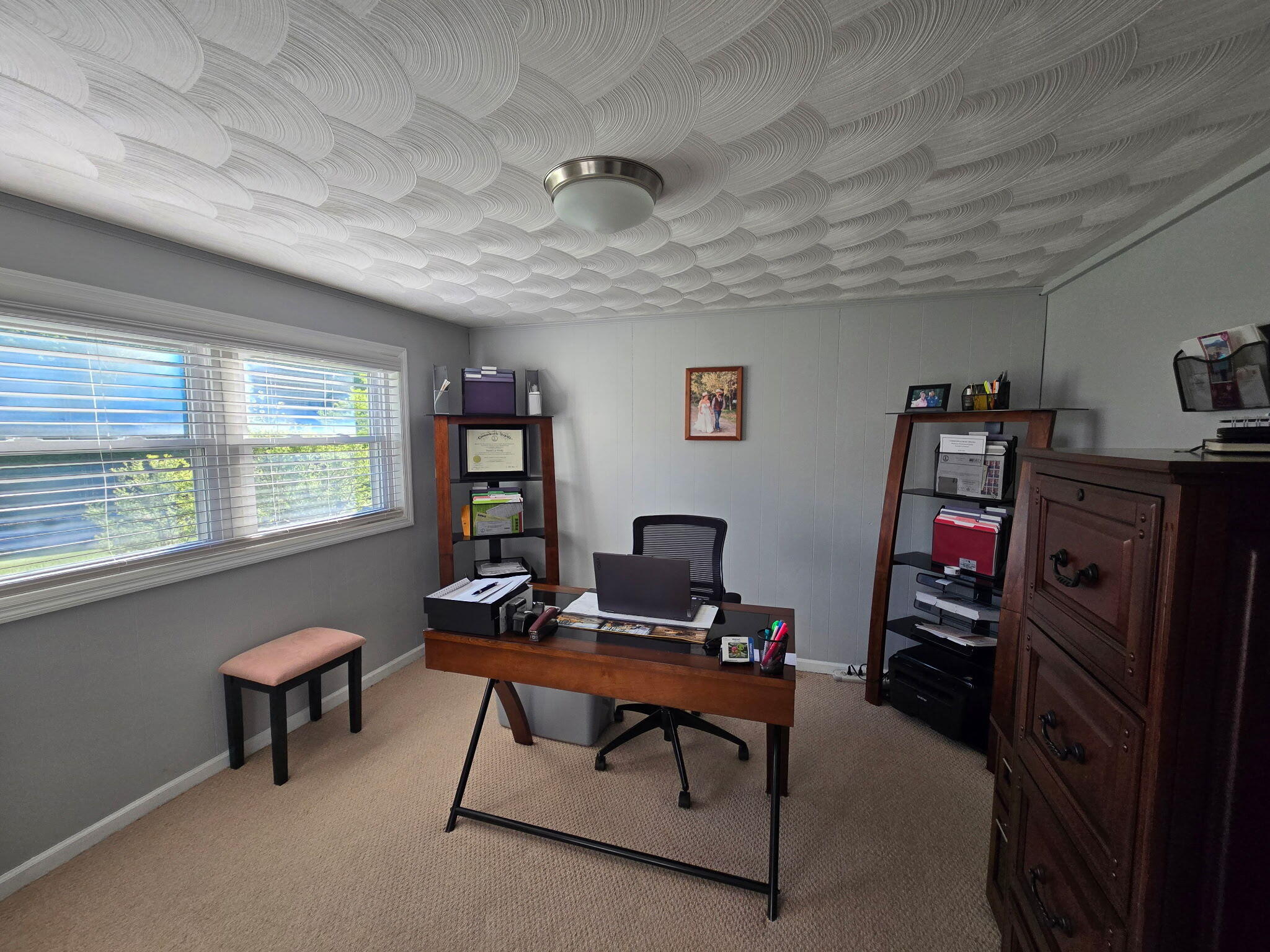 4003 Webbs Mill Road North Riner, VA 24149 - Photo 47 of 70 a view of a workspace with furniture