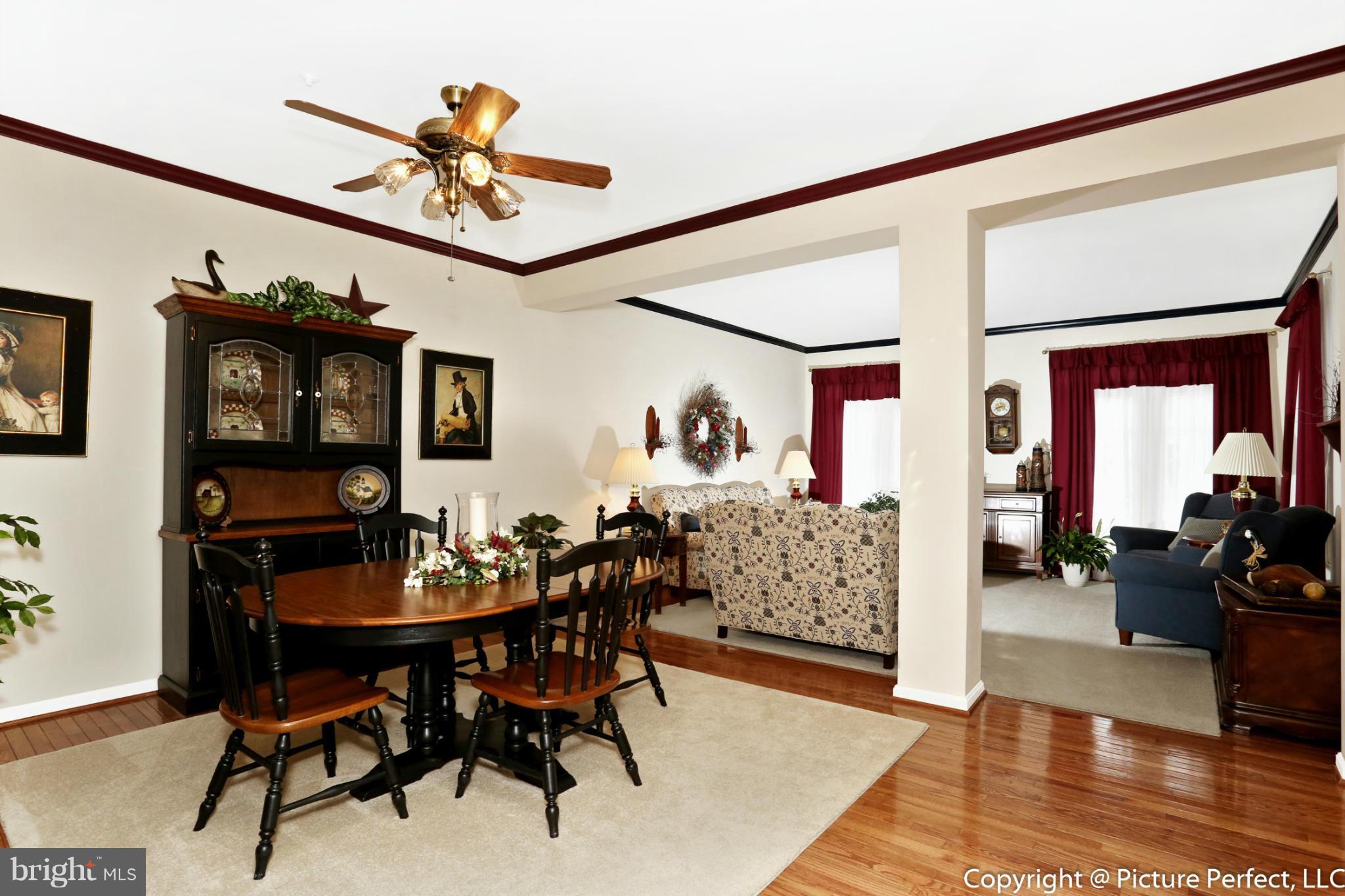 2411 Rippling Brook Road Frederick, MD 21701 - Photo 6 of 30 Dining Room with hardwood Floors