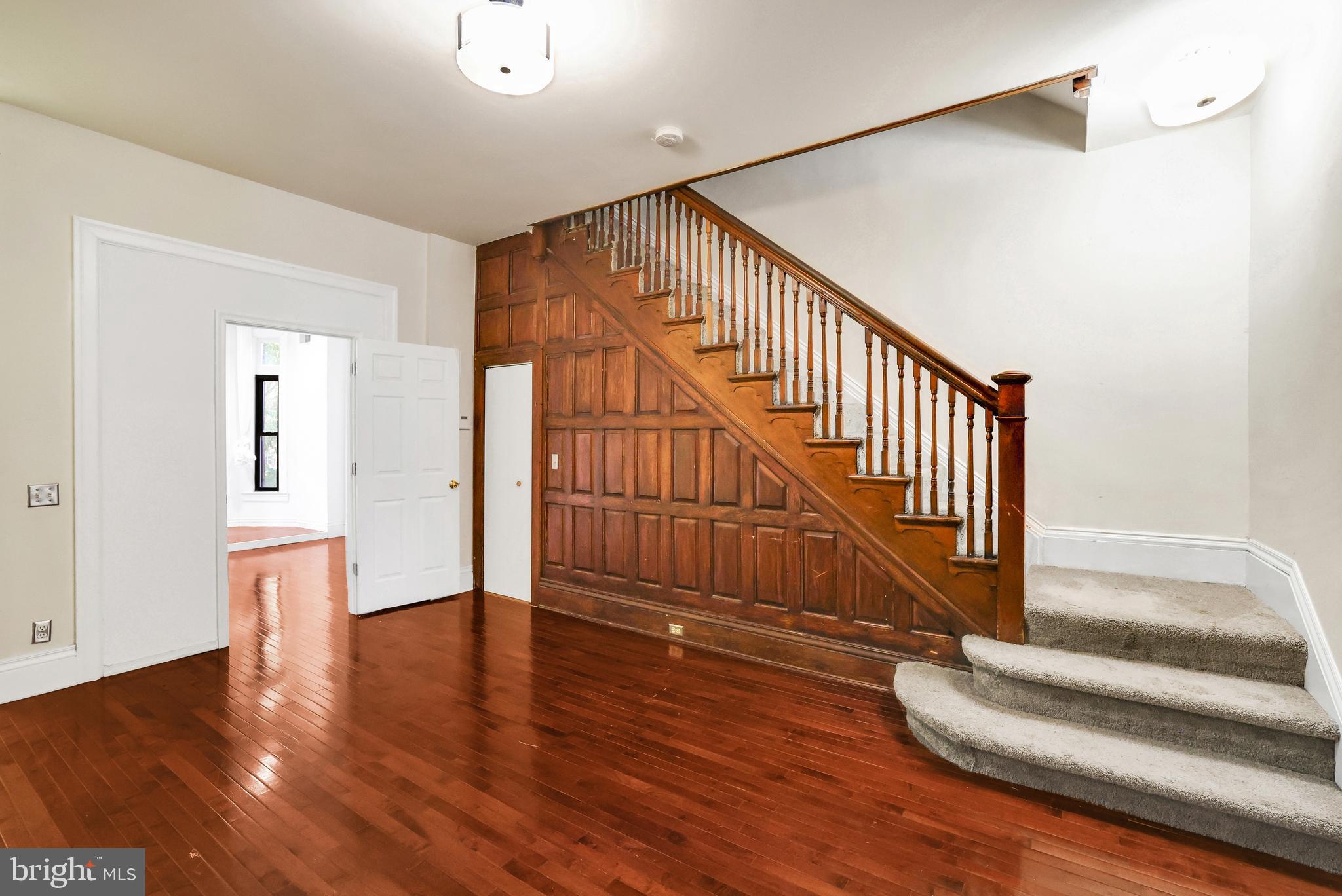 1828 California Street Northwest, Unit A Washington, DC 20009 - Photo 3 of 52 a view of entryway with wooden floor