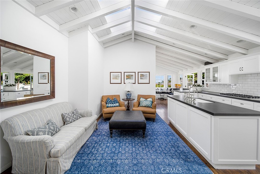 806 Emerald Bay Laguna Beach, CA 92651 - Photo 10 of 33 a living room with furniture and a large window