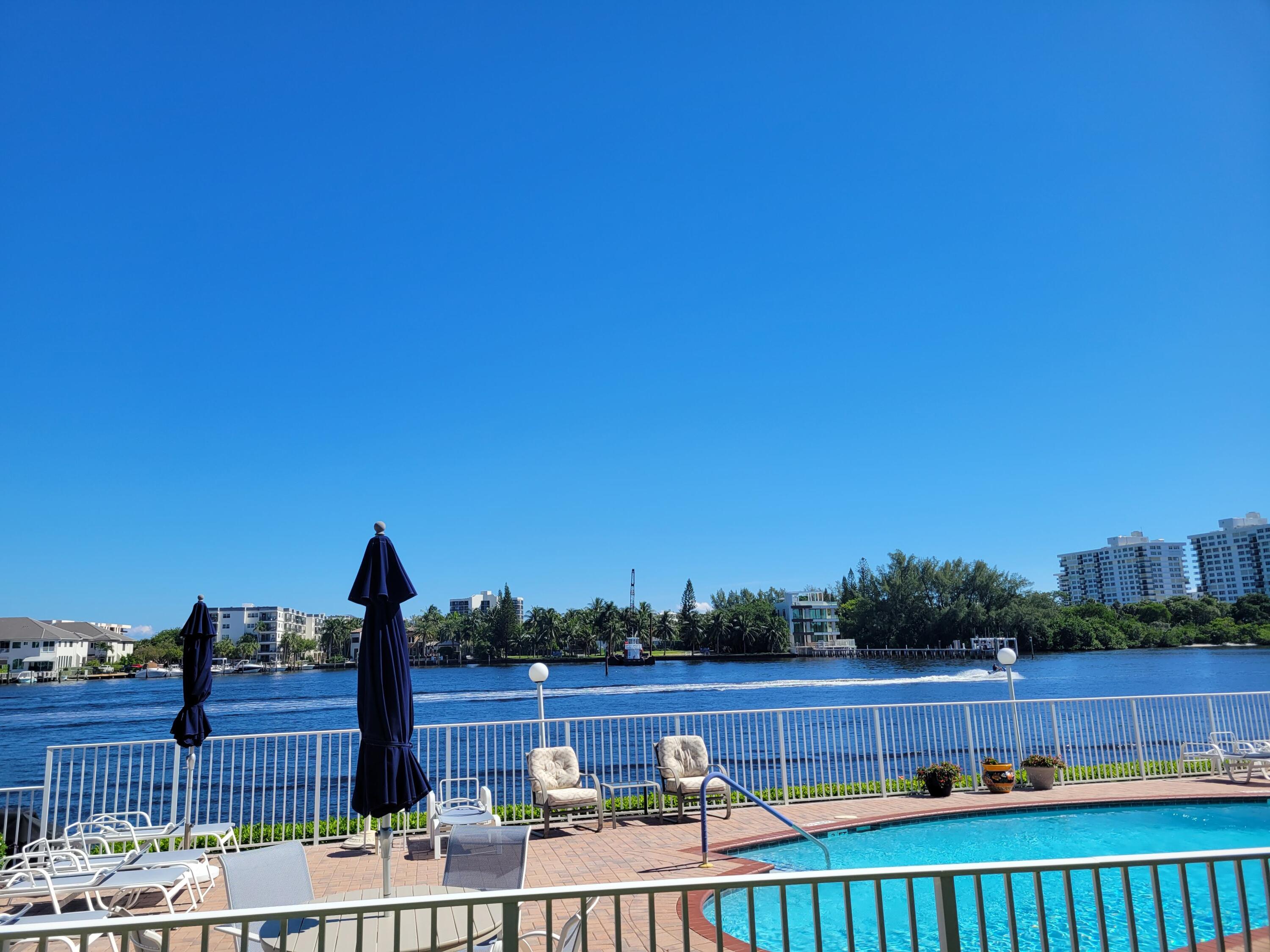 a view of balcony with furniture