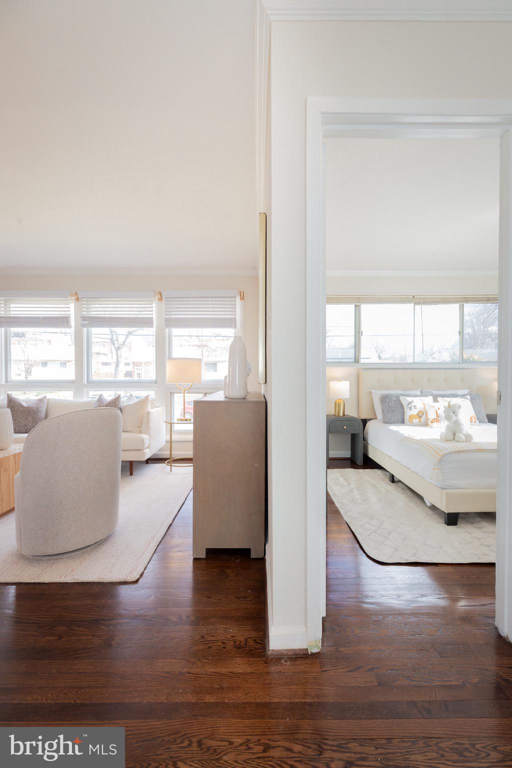 3945 Wendy Lane Silver Spring, MD 20906 - Photo 20 of 45 a living room with furniture and a large window
