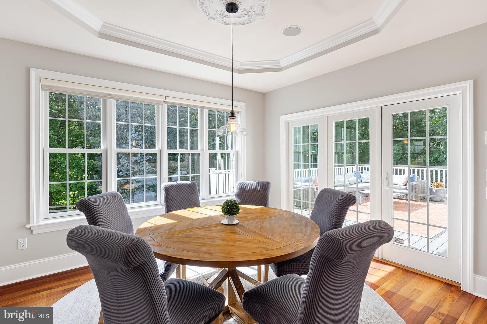 90 Atwater Road Chadds Ford, PA 19317 - Photo 20 of 50 Breakfast Room with walk out to deck