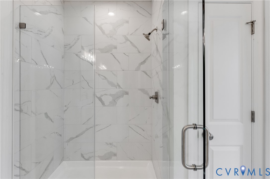 1393 Broad St Road Oilville, VA 23129 - Photo 27 of 39 Full bathroom featuring a marble finish shower