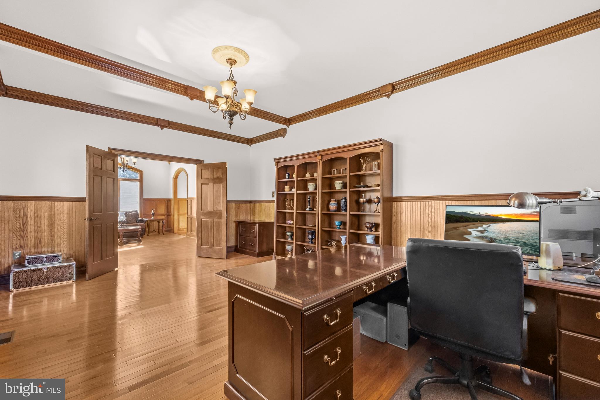 16170 Ed Warfield Road Woodbine, MD 21797 - Photo 18 of 80 a view of a workspace with furniture