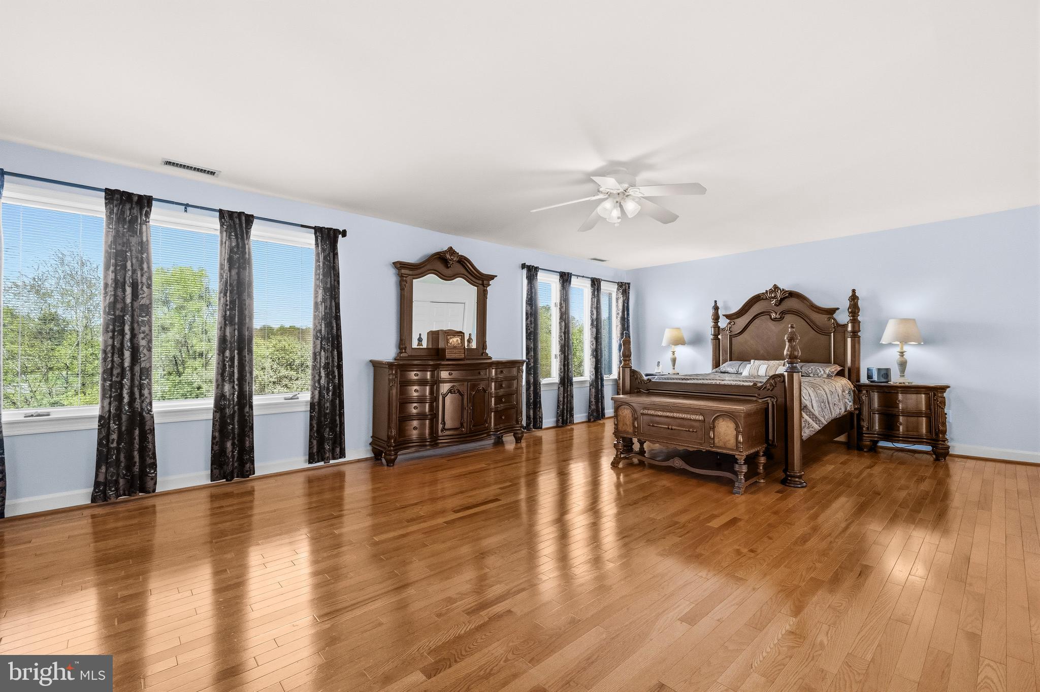 16170 Ed Warfield Road Woodbine, MD 21797 - Photo 42 of 80 a living room with furniture and wooden floor