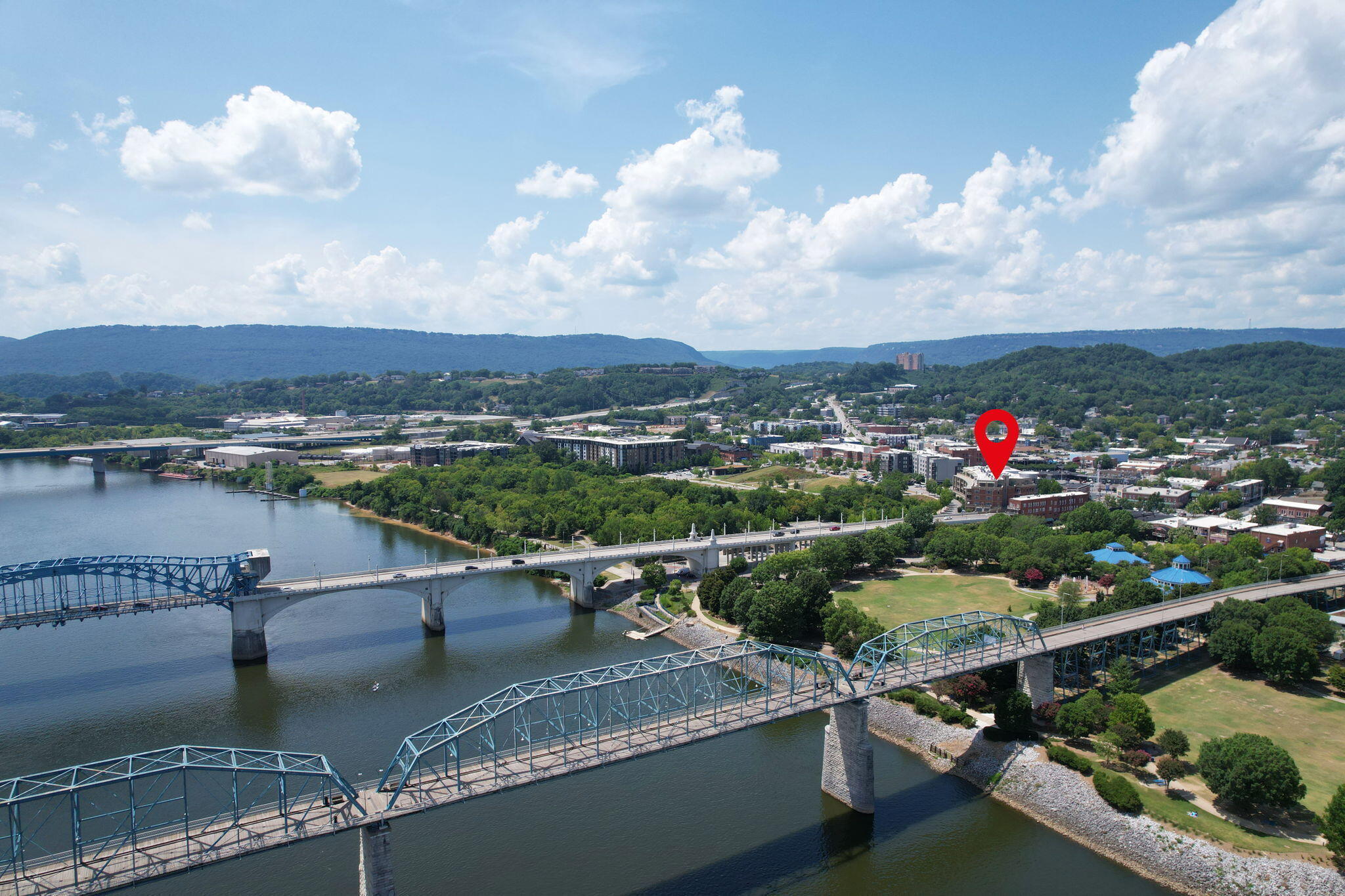 4 Cherokee Blvd., Unit 314 Chattanooga, TN 37405 - Photo 51 of 62 Location on Bridgeview Condos