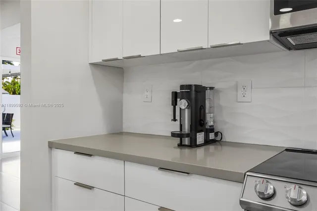 a kitchen with a sink