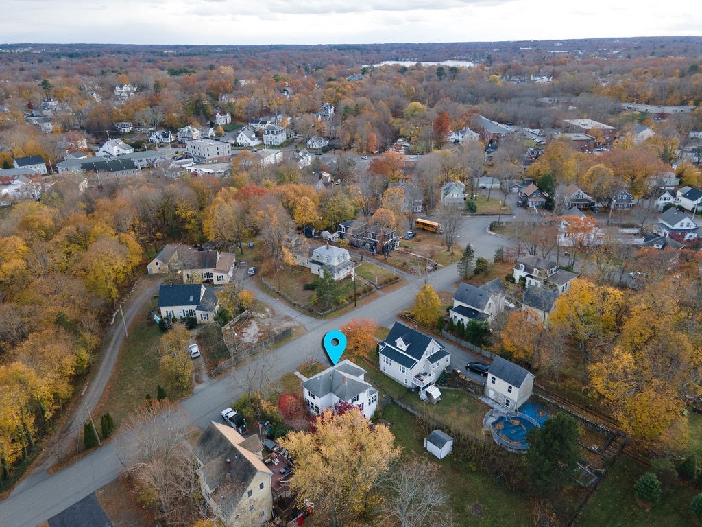 56 Putnam Street Weymouth, MA 02189 - Photo 31 of 39 an aerial view of a city with lots of residential buildings