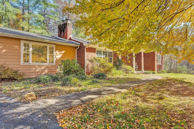 a view of front door of house