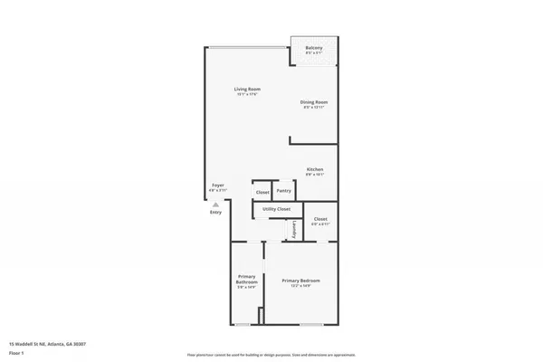 $379,000 | 15 Waddell Street Northeast, Unit 303, Atlanta, GA 30307