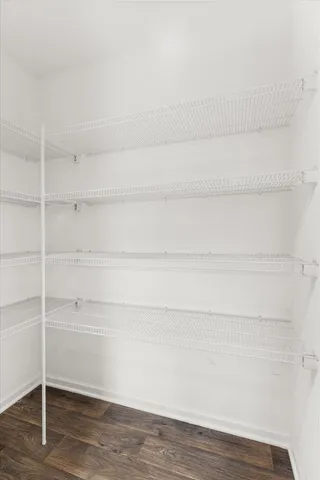 a view of a room with shelf