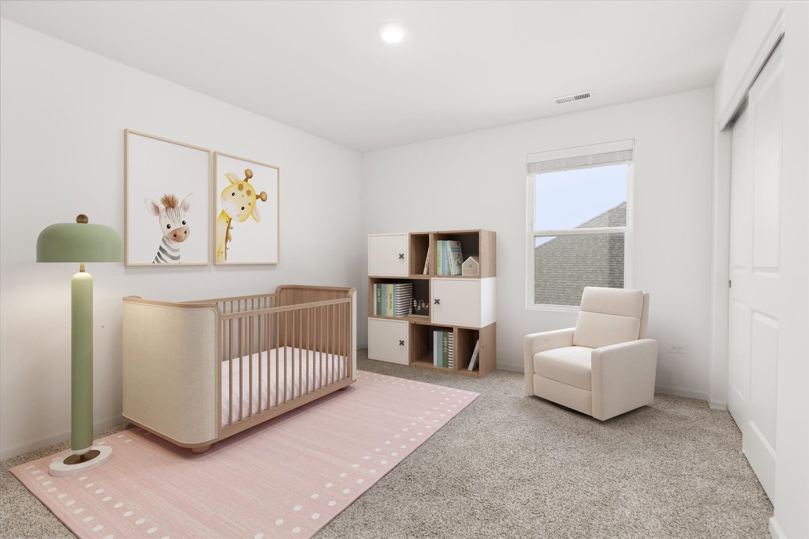 6616 Hadrian Drive Joliet, IL 60431 - Photo 27 of 47 a bedroom with a bed and a couch