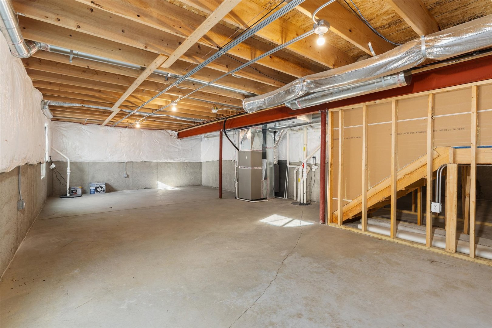 6616 Hadrian Drive Joliet, IL 60431 - Photo 39 of 47 a view of an empty room with a garage