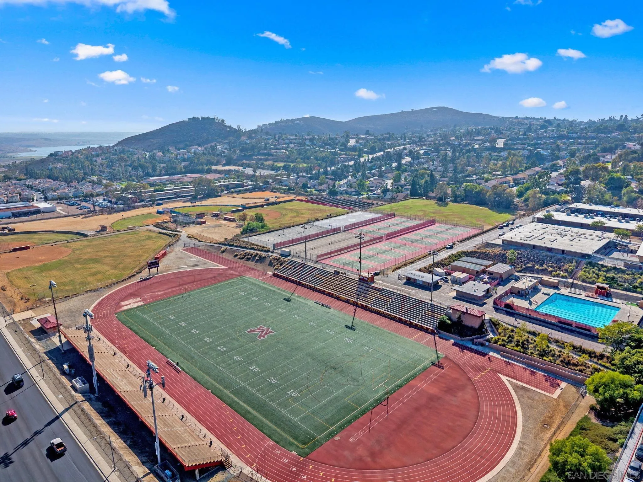 10129 Hercules Way Spring Valley, CA 91977 - Photo 51 of 52 a view of a tennis court