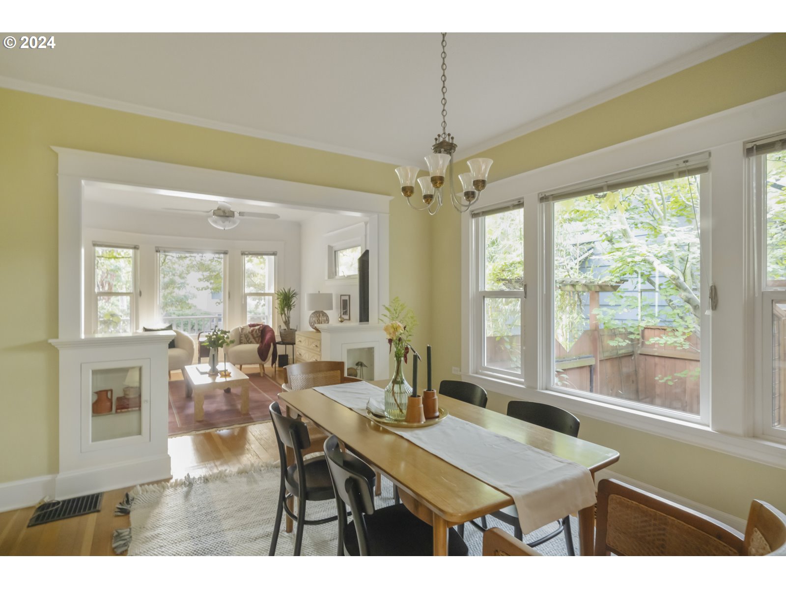 3415 Southeast Harrison Street Portland, OR 97214 - Photo 13 of 44 a view of a dining room and livingroom view