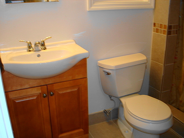 3671 Bower Road Roanoke, VA 24018 - Photo 10 of 15 Bath off of Family Rm. w/new tiled showe