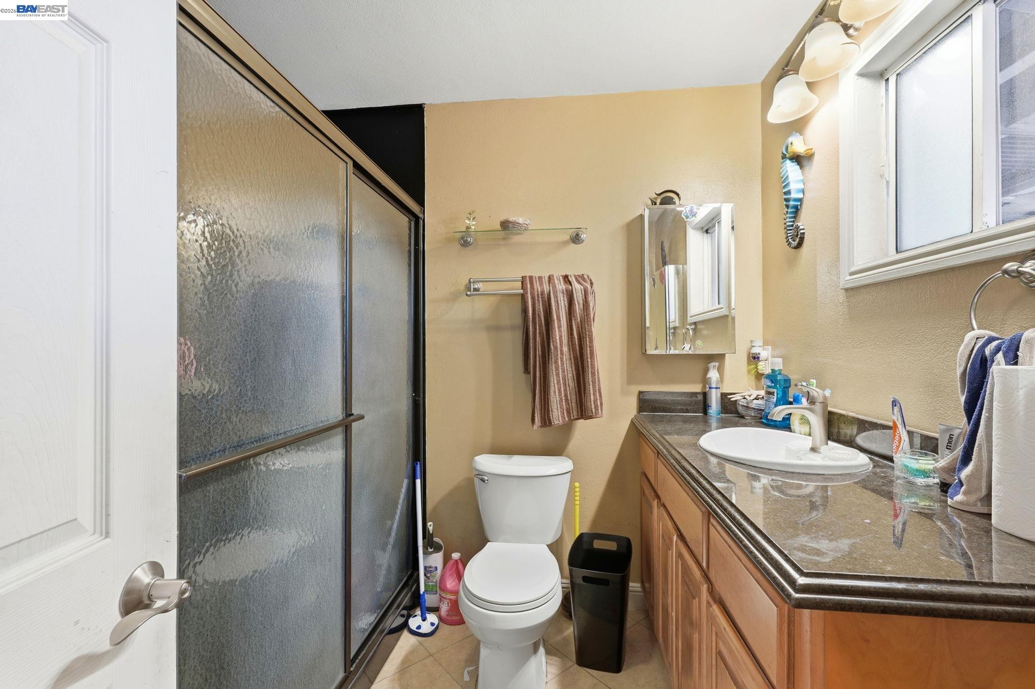 10378 South Priest Road French Camp, CA 95231 - Photo 30 of 44 a bathroom with a sink a toilet and a shower