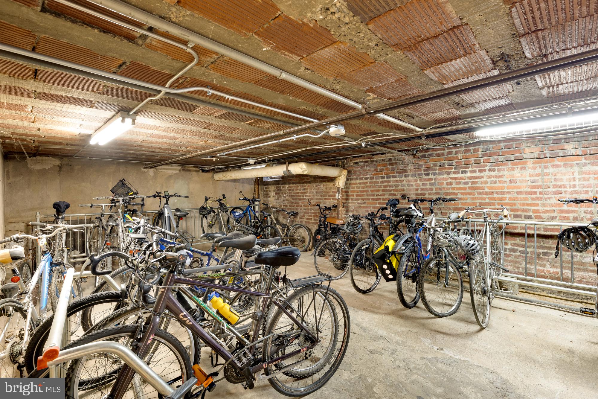 1901 Columbia Road Northwest, Unit 602 Washington, DC 20009 - Photo 9 of 14 a view of a bike garage