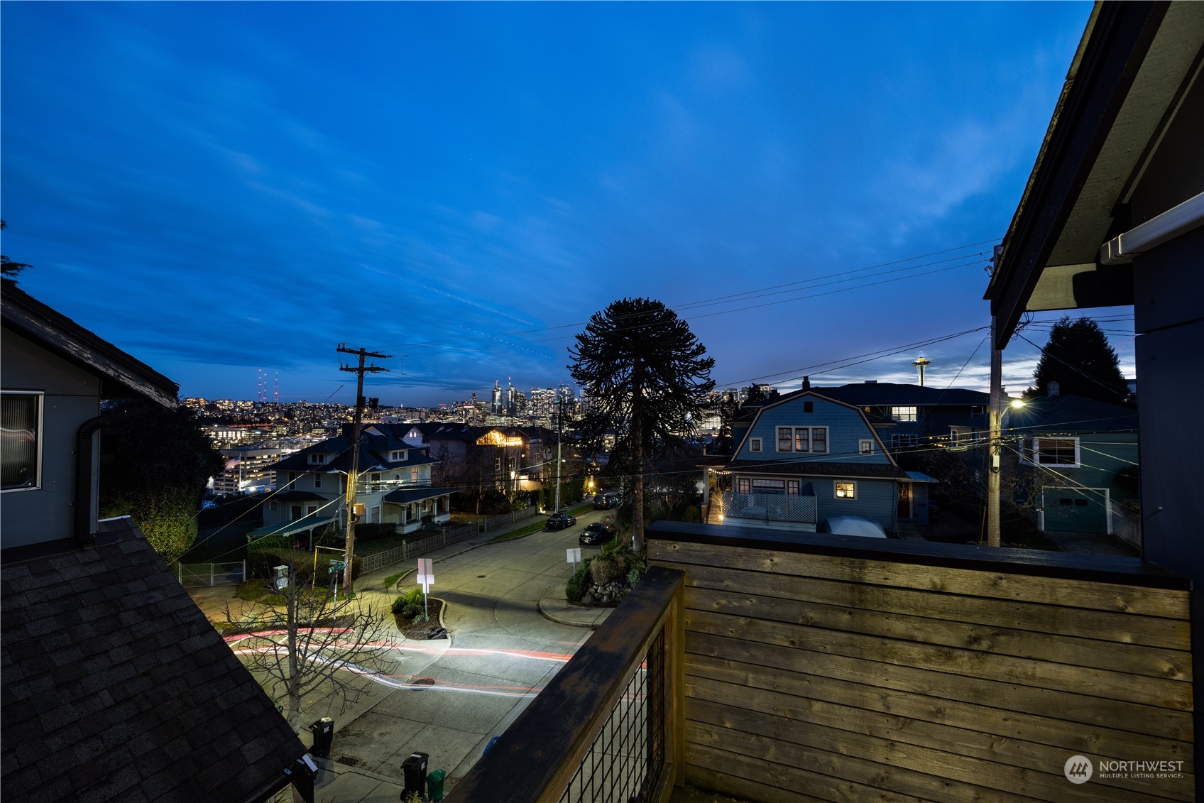 562 Galer Street, Unit A Seattle, WA 98109 - Photo 26 of 30 a view of a balcony with chairs