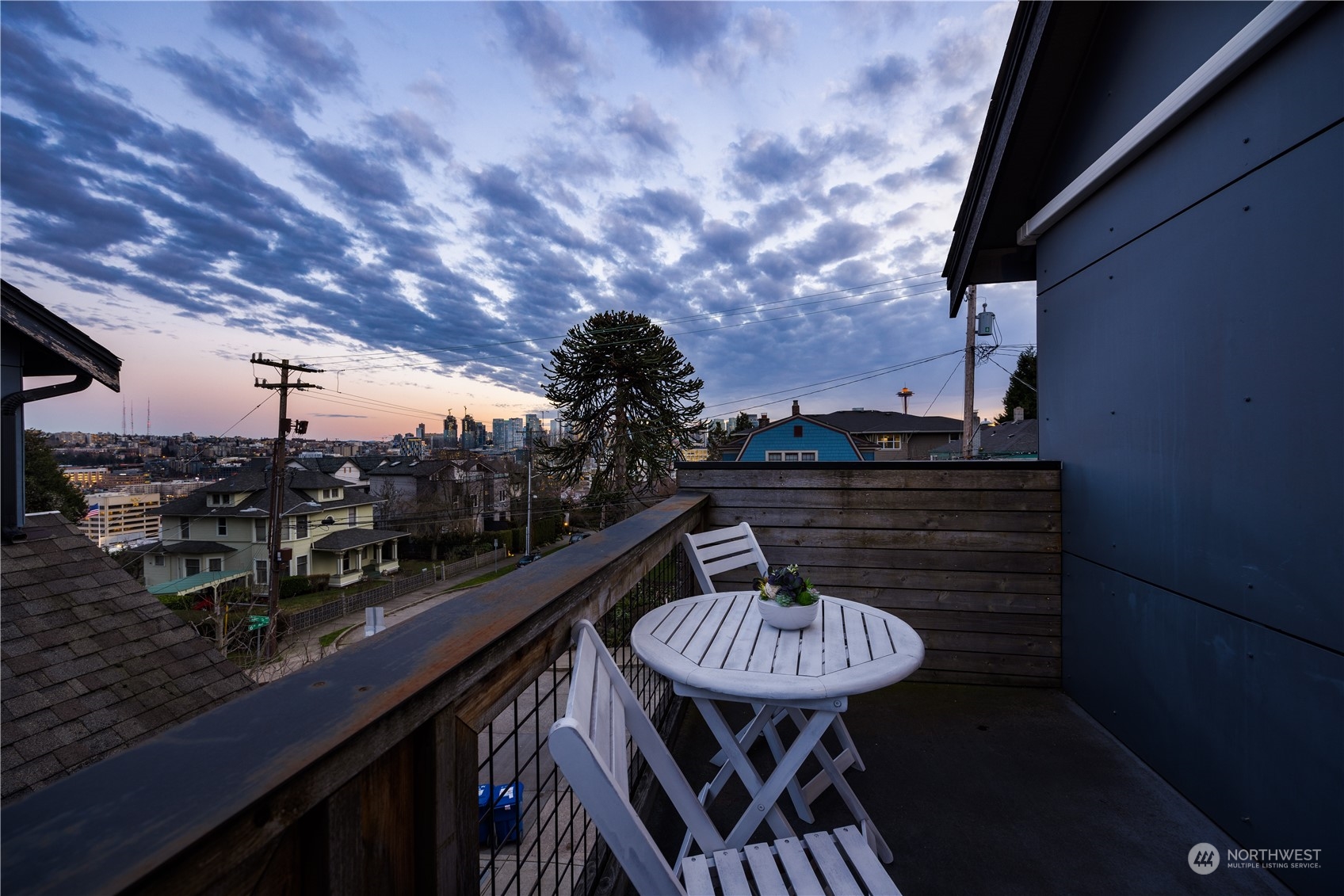 562 Galer Street, Unit A Seattle, WA 98109 - Photo 27 of 30 a view of a balcony with area