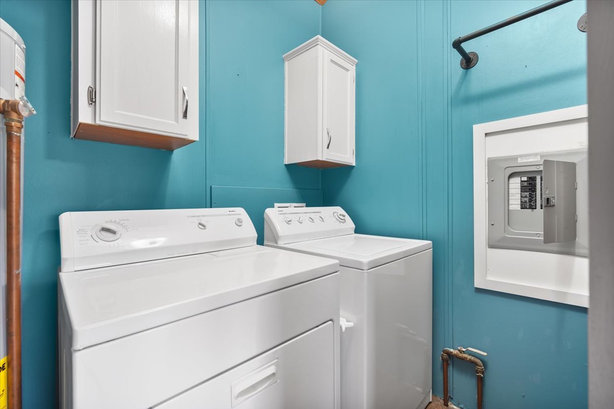 602 West 6th Street Minonk, IL 61760 - Photo 20 of 32 a utility room with dryer and washer