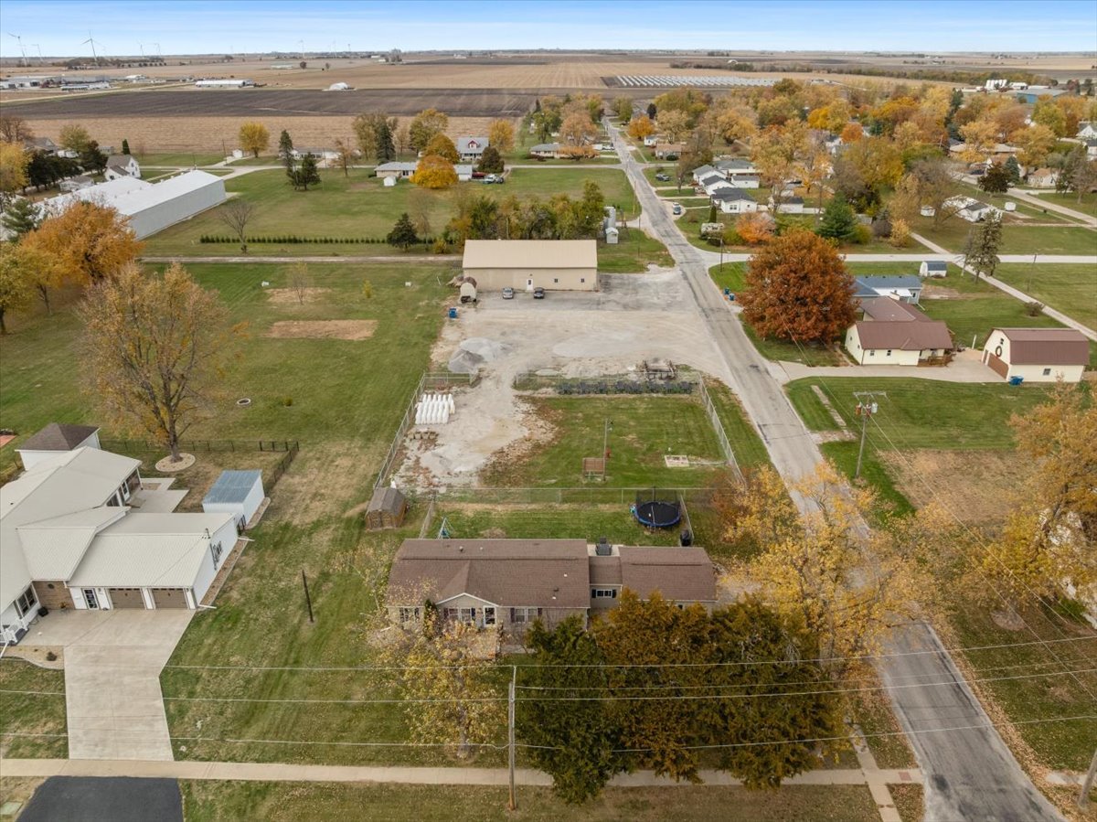602 West 6th Street Minonk, IL 61760 - Photo 26 of 32 an aerial view of residential houses with outdoor space