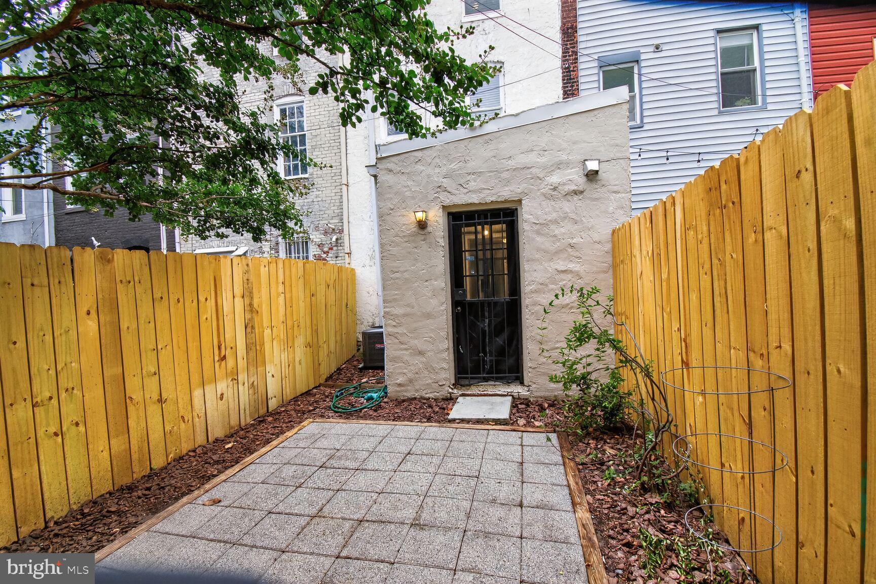 1027 6th Street Northeast Washington, DC 20002 - Photo 23 of 38 Charming private courtyard retreat.