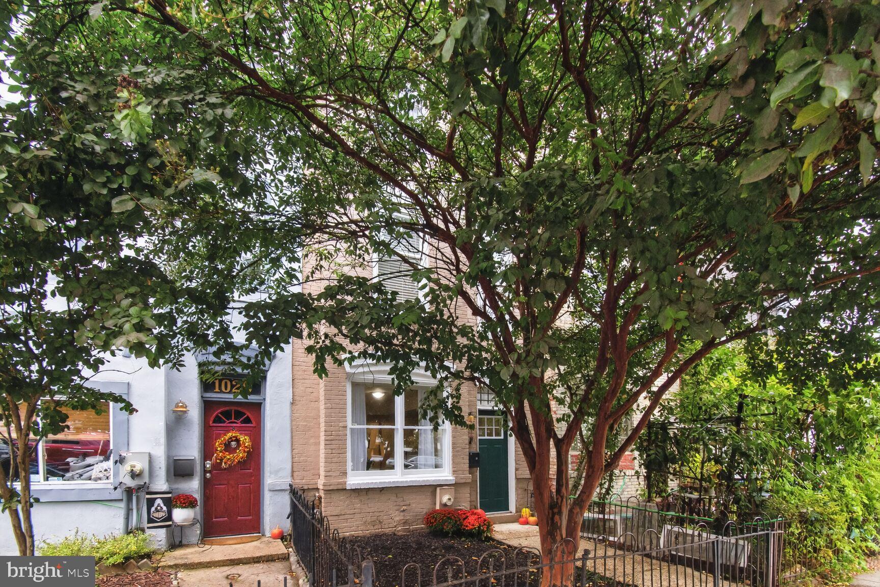 1027 6th Street Northeast Washington, DC 20002 - Photo 29 of 38 Charming home embraced by lush greenery.