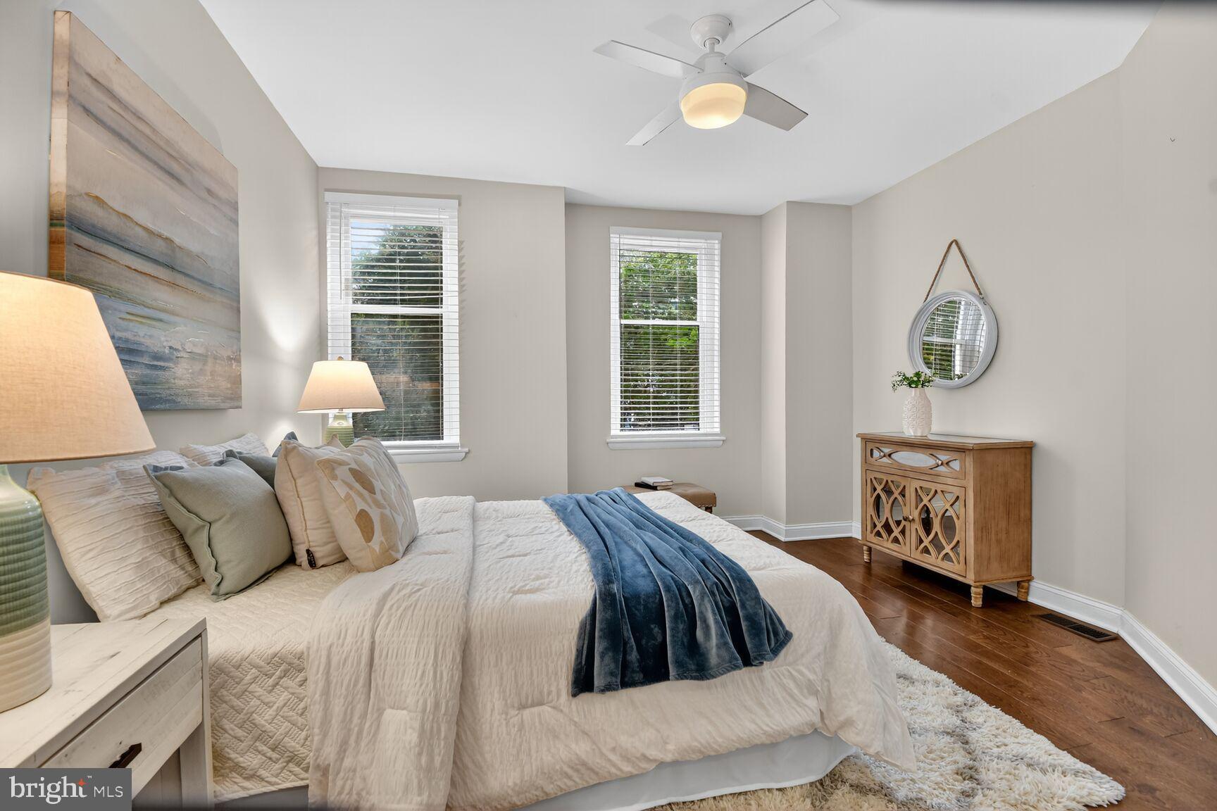 1027 6th Street Northeast Washington, DC 20002 - Photo 10 of 38 Serene primary room with natural light and charm.