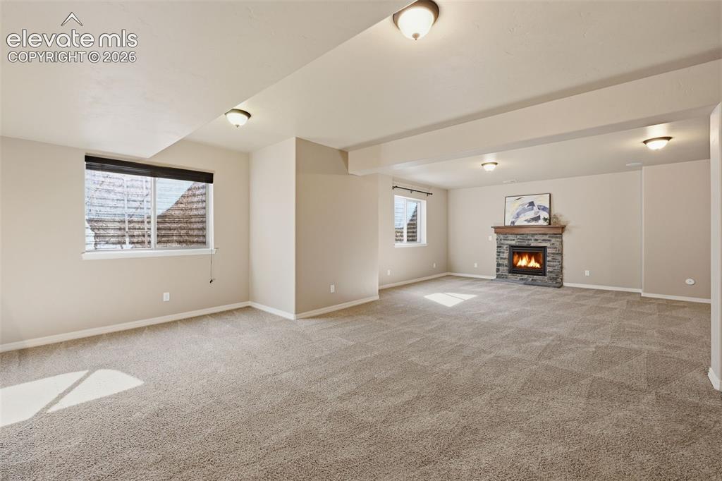13184 Cake Bread Heights Colorado Springs, CO 80921 - Photo 31 of 47 Huge rec room