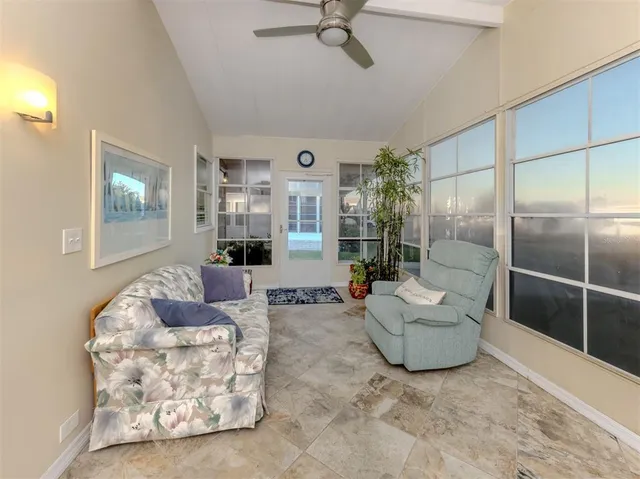 a view of backyard of house