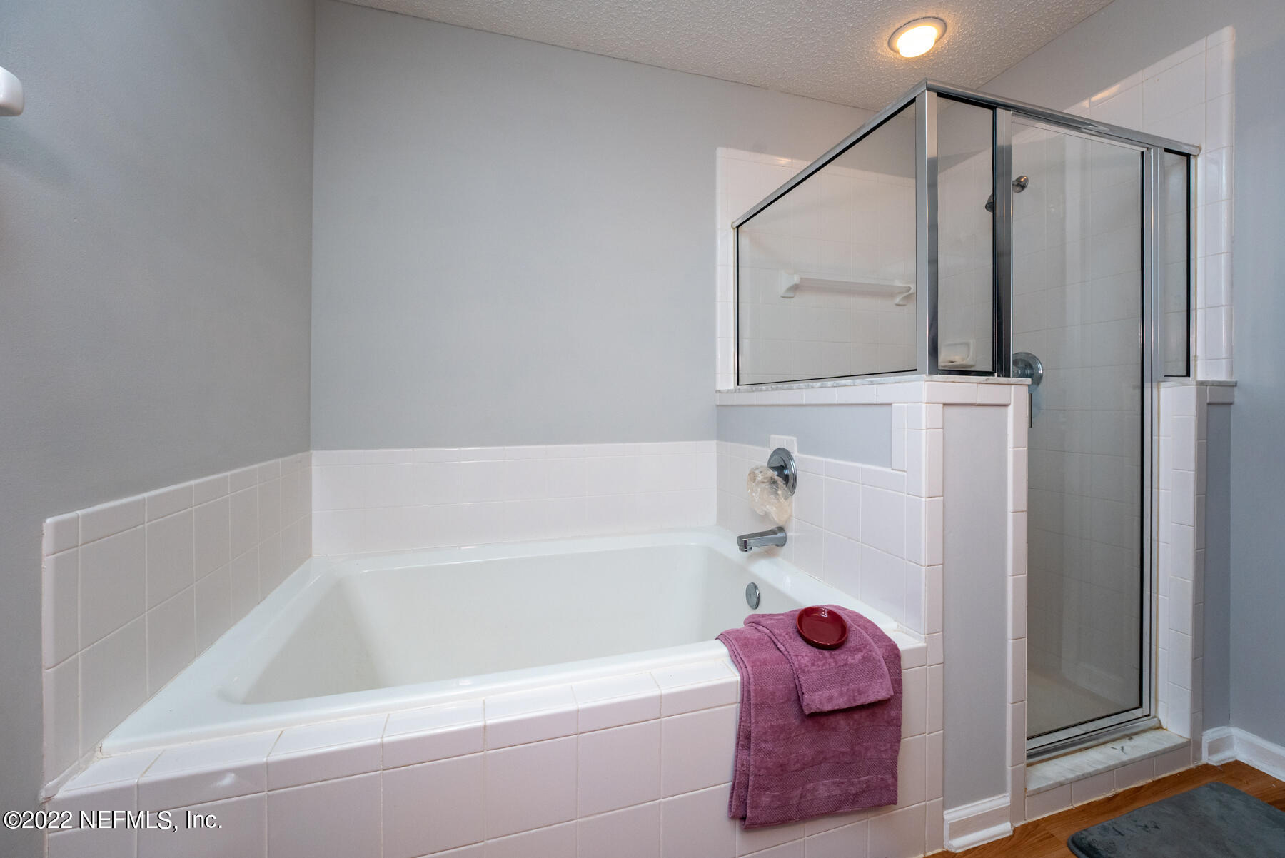 8548 Springtree Road Jacksonville, FL 32210 - Photo 17 of 28 Garden tub and separate shower