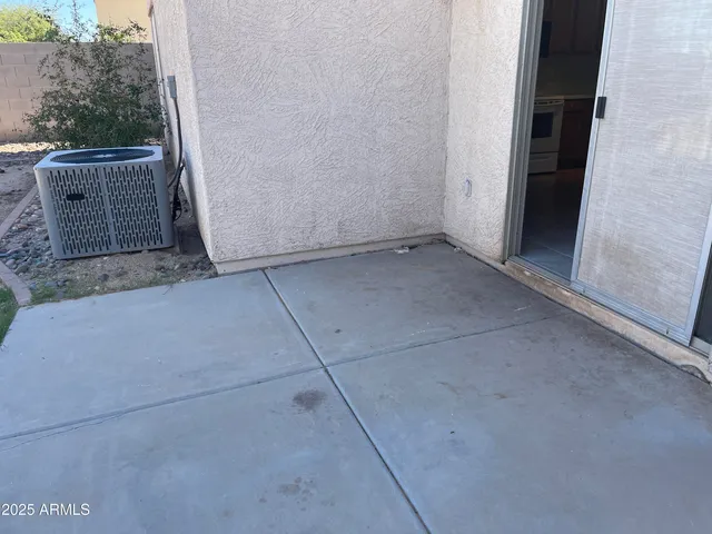 a view of a small space