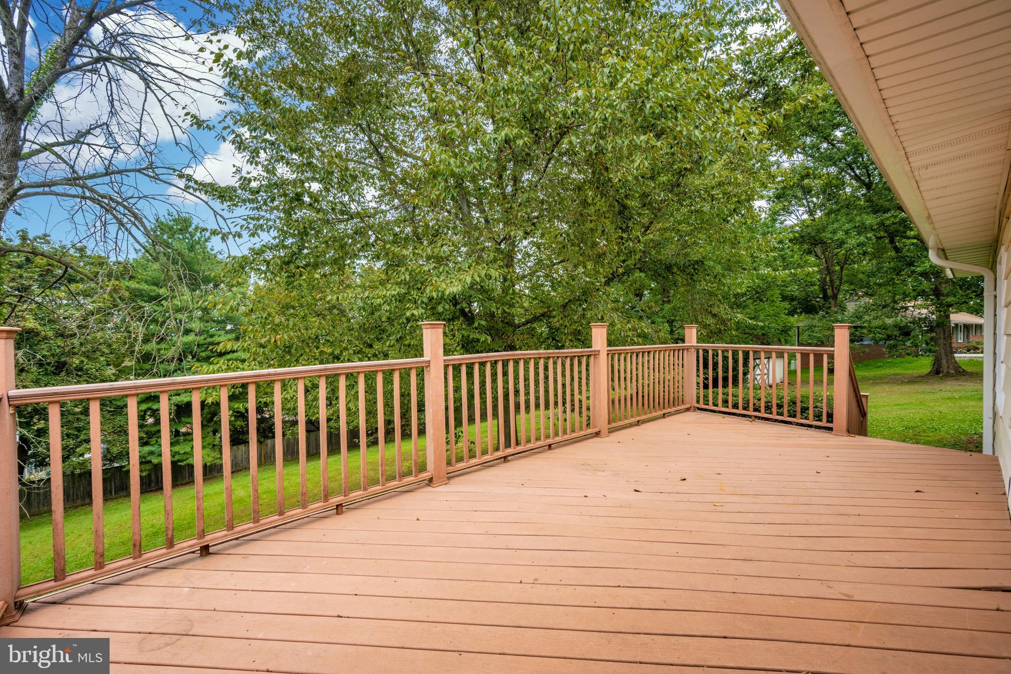 4337 Araby Church Road Frederick, MD 21704 - Photo 47 of 65 Deck opens to the back yard and driveway