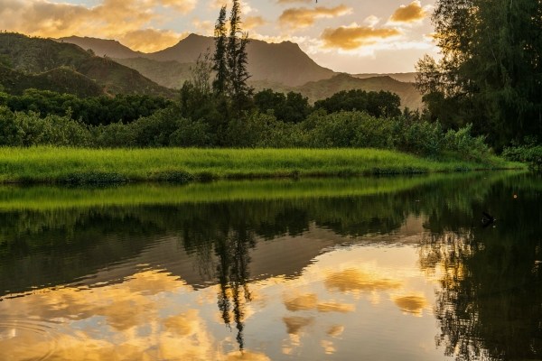 5600 Weke Road Hanalei, HI 96714 - Photo 18 of 25 a view of lake with a mountain